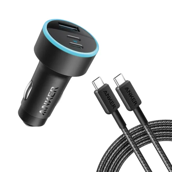 cargador-de-carro-anker-67w-3-puertos-con-cable-usb-c-0-9m
